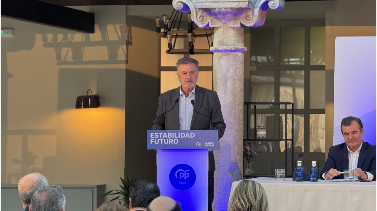 El secretario general del PP de Castilla y León, Francisco Vázquez