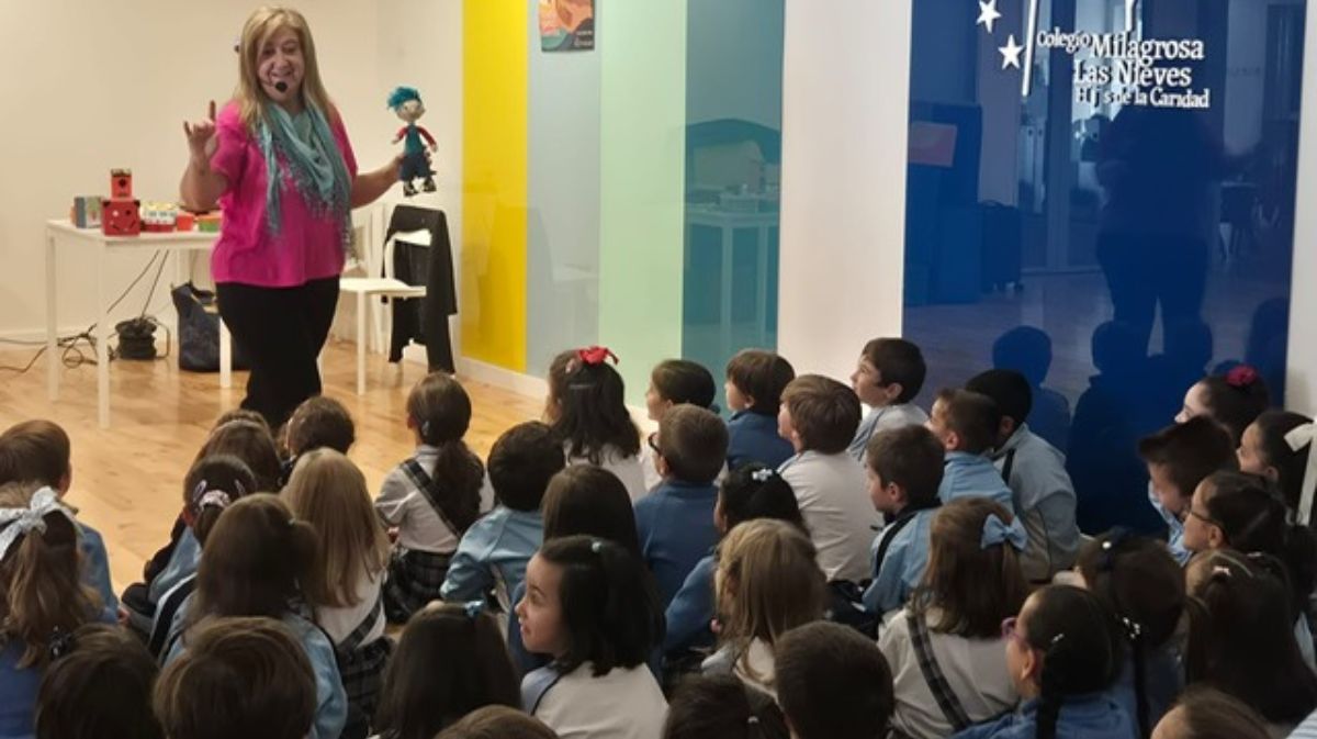 El poder de la lectura inspira a los escolares del Colegio Milagrosa-Las Nieves